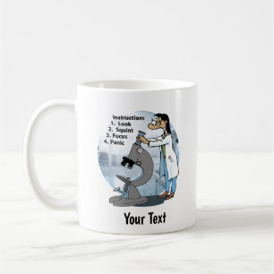 Lab Life Zooming In T-Shirt Coffee Mug