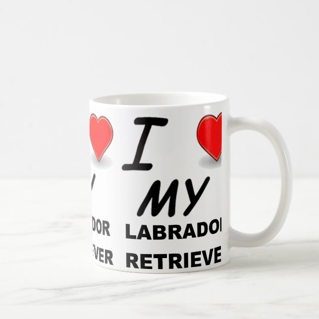 lab love coffee mug (Right)