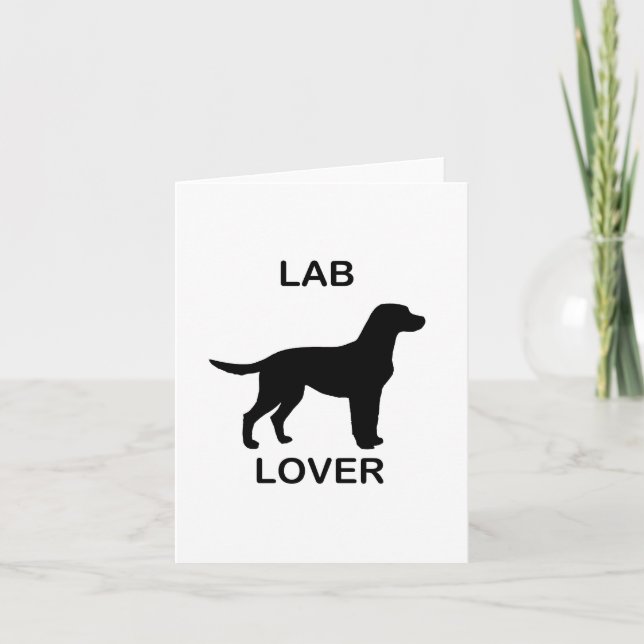 lab lover card (Front)