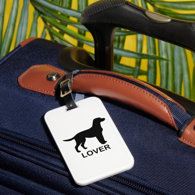 lab lover luggage tag (Front Insitu 1)
