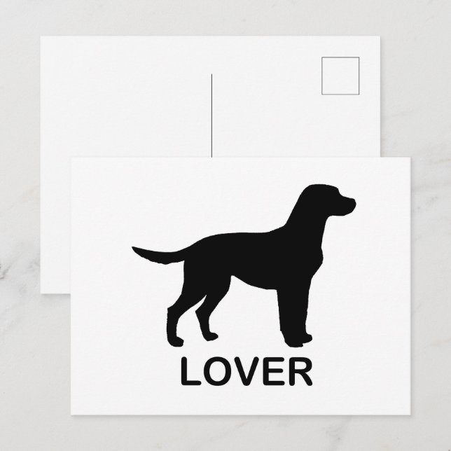 lab lover postcard (Front/Back)
