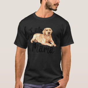 Lab Mama Labrador Retriever Dog Mum Rescue Women M T-Shirt