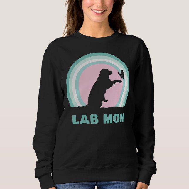 Lab Mum For Labrador Sweatshirt (Front)