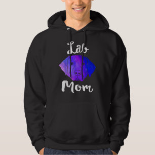 Lab Mum Labrador Retriever Dog Rescue Lab Mama Mot Hoodie