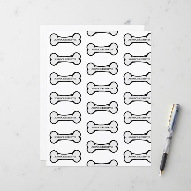 lab name on bone (Front/Back In Situ)