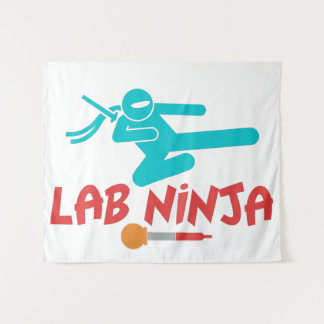 LAB NINJA - MEDICAL LAB SCIENTIST TAPESTRY