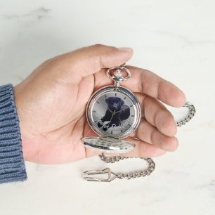 Lab Puppy Watch Coonhound Pup Pocket Watch Custom