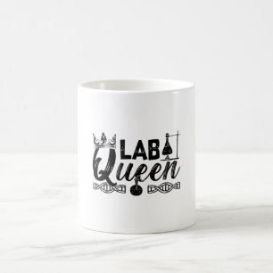 Lab Queen Lab Tech Laboratory Chemist Technician Coffee Mug