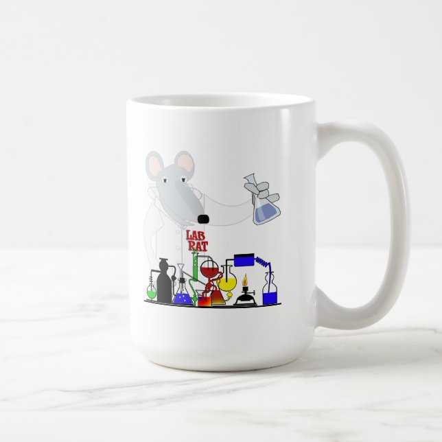 LAB RAT CHEMISTRY COFFEE MUG (Right)