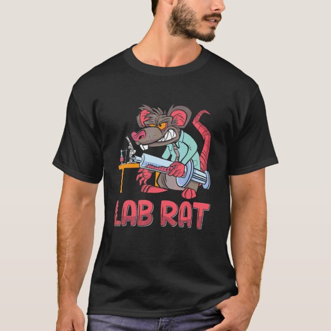 Lab Rat Medical Technologist Lab Tech Laboratory T T-Shirt (Front)