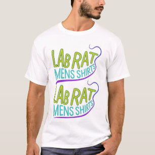 lab rat mens tshirts, Lab Rat: Science Geek Men's T-Shirt
