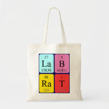 Lab Rat Periodic table bag