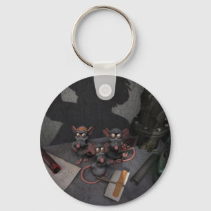 Lab Rats Unite Keychain