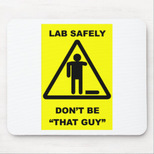 Lab Safety 1 Mouse Mat