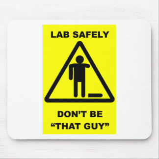 Lab Safety 1 Mouse Mat