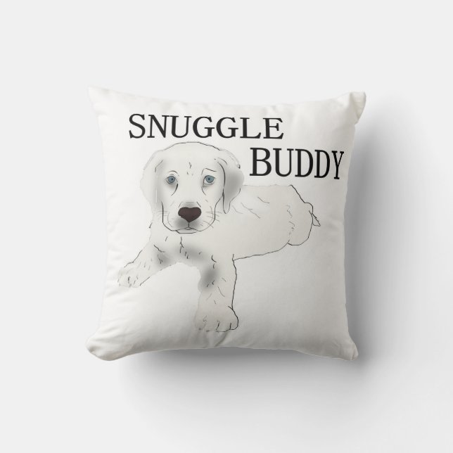 lab snuggle buddy cushion (Front)