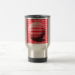 LAB SPHERE 'O BLOOD - LABORATORY LOGO TRAVEL MUG