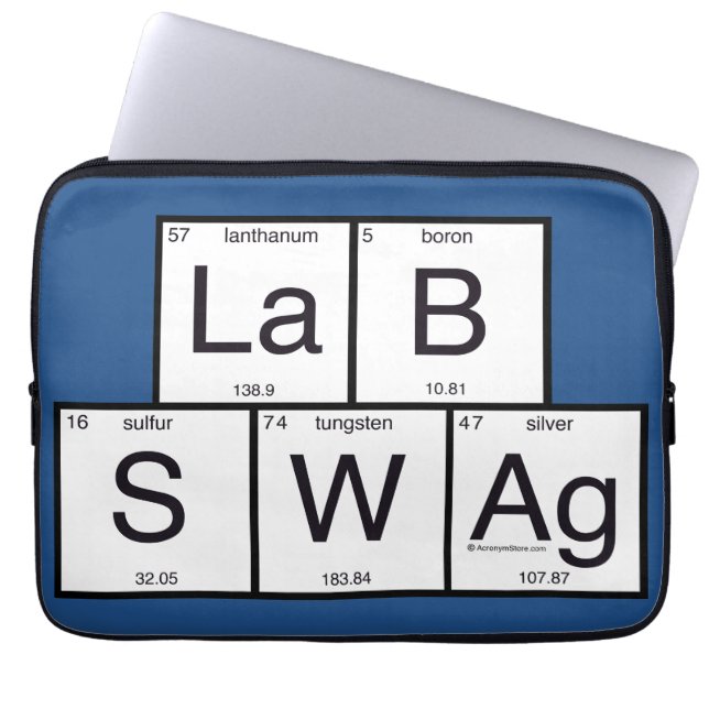 Lab SWAG Laptop Sleeve (Front)
