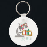 Lab Tech Key Ring<br><div class="desc">learn all you want to know about the life study with this design by embroidery patterns.</div>