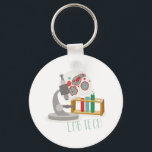 Lab Tech Key Ring<br><div class="desc">learn all you want to know about the life study with this design by embroidery patterns.</div>