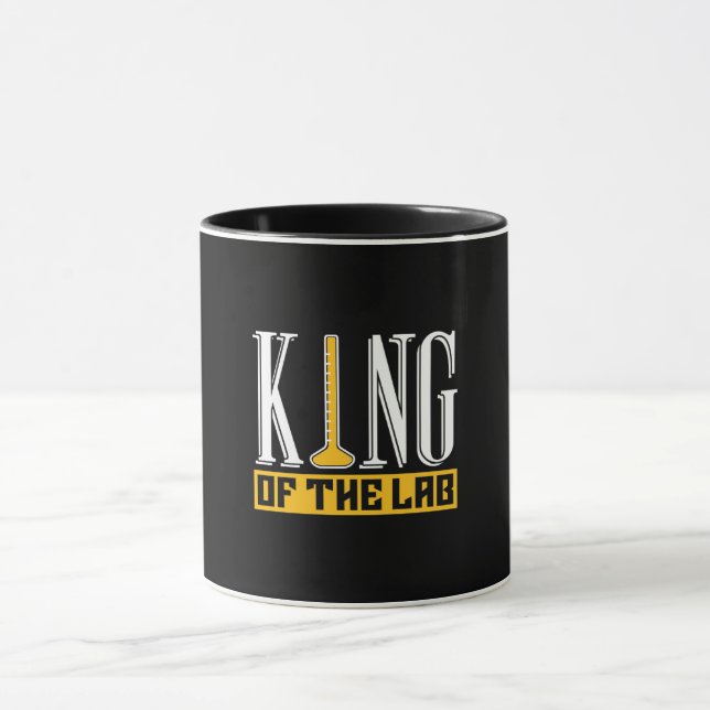 Lab Tech King Of The Lab Laboratory Technician Mug (Center)