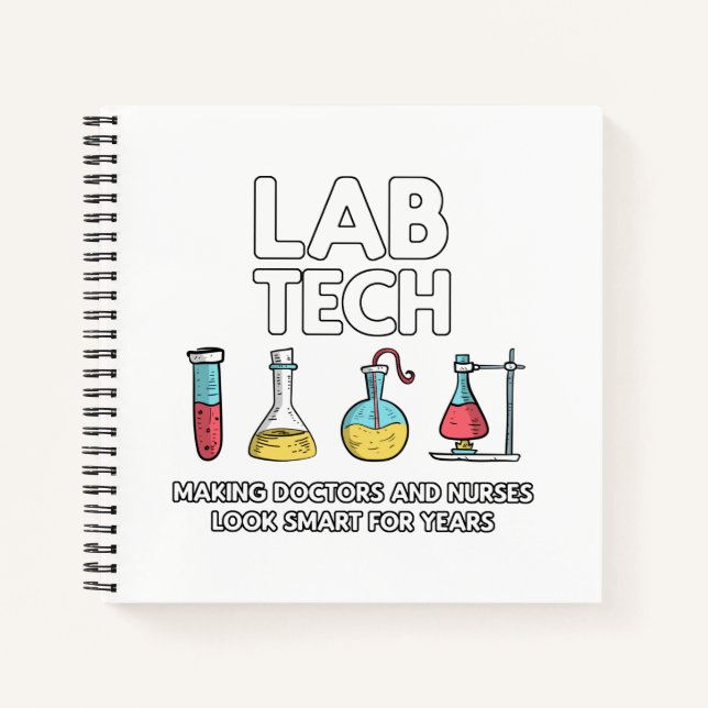 Lab Tech Laboratory Notebook (Front)