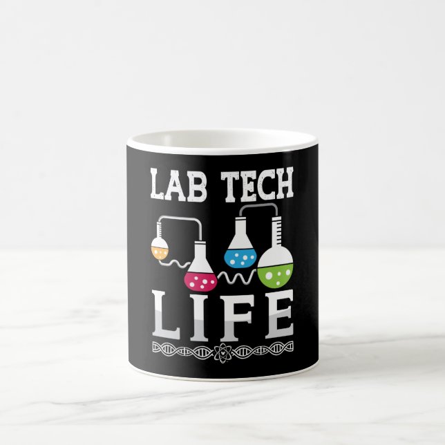 Lab Tech Life Chemist Doctor Laboratory Technician Coffee Mug (Center)