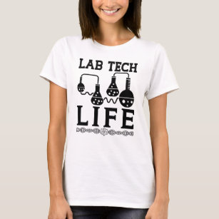 Lab Tech Life Doctor Chemist Laboratory Technician T-Shirt