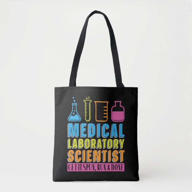 Lab Tech Medical Laboratory Technician Chemist Tote Bag (Front)