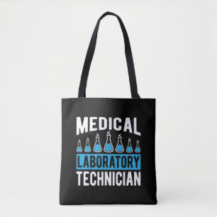 Lab Tech Medical Laboratory Technician Chemist Tote Bag