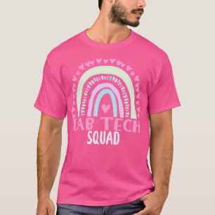 Lab Tech Squad Party Matching Womens Appreciation  T-Shirt