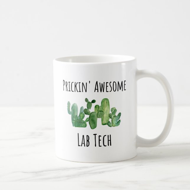 Lab Tech Technician Gift Idea Coffee Mug (Right)