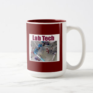 Lab Tech Tubes Coffee Mug