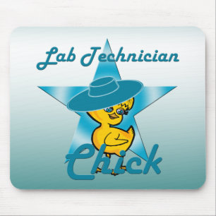 Lab Technician Chick #7 Mouse Mat