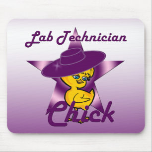 Lab Technician Chick #9 Mouse Mat