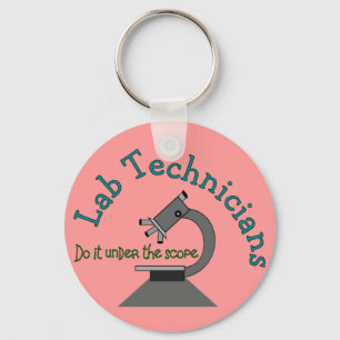 Lab Technician Key Ring