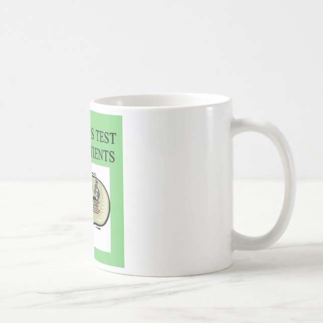 lab technician medical joke coffee mug (Right)