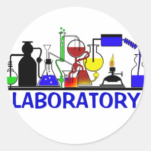 LAB WARE - LABORATORY GLASSWARE SETUP STICKERS