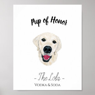 Lab Wedding Drink Sign