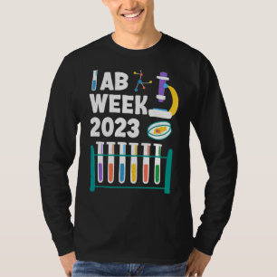Lab Week 2023 Laboratory Workers Technologist Fan T-Shirt