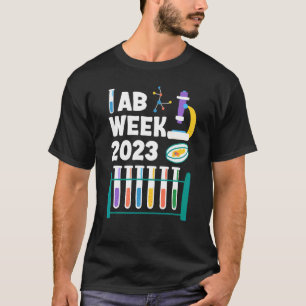 Lab Week 2023 Laboratory Workers Technologist Fan T-Shirt