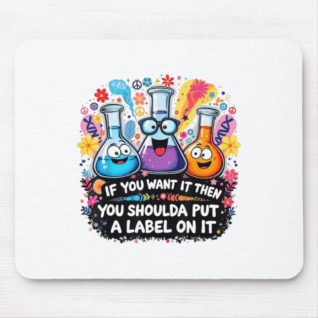 Lab Week 2025 Mystery Machine Medical Lab Design  Mouse Mat (Front)