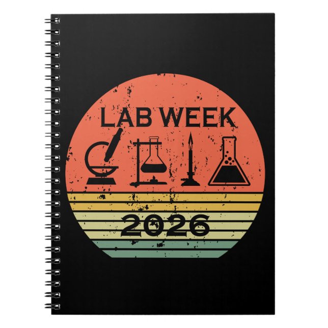 Lab Week 2026 Medical Laboratory Professionals Notebook (Front)