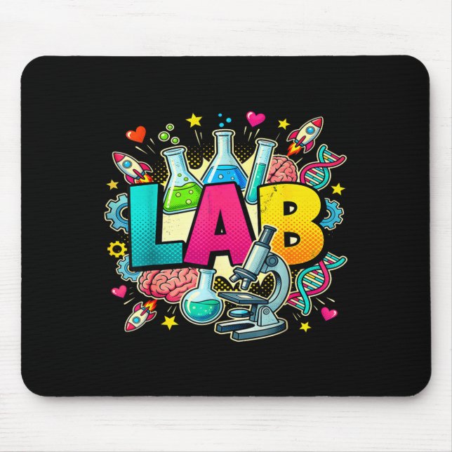 Lab week 2026 tech laboratory scientist Lab week 2 Mouse Mat (Front)