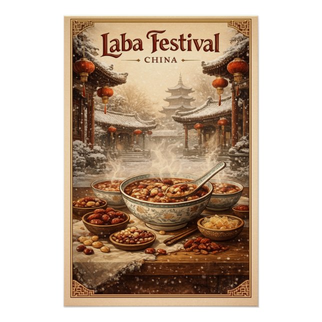 Laba Festival, China travel 2026 Poster (Front)