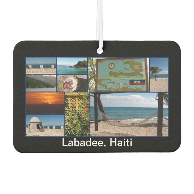 Labadee, Haiti Car Air Freshener (Front)