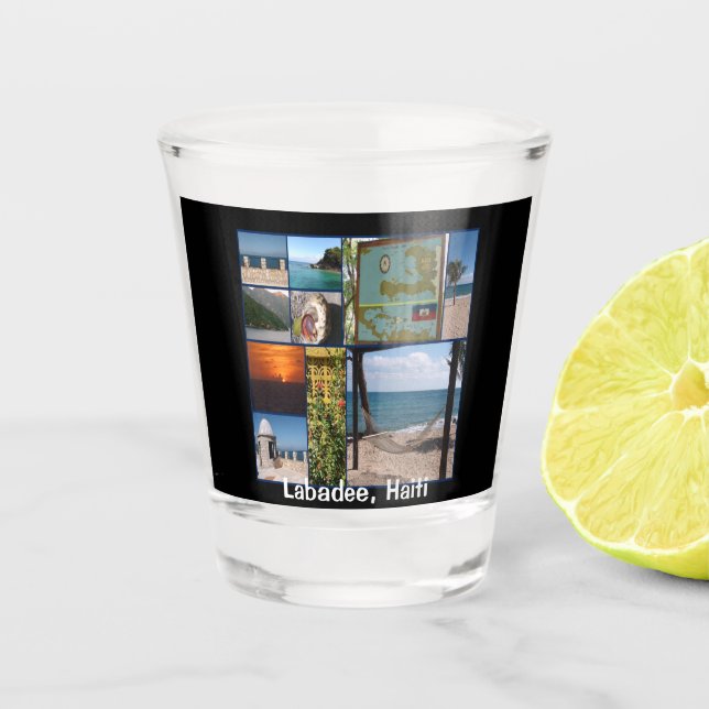 Labadee Haiti Shot glass (Front)