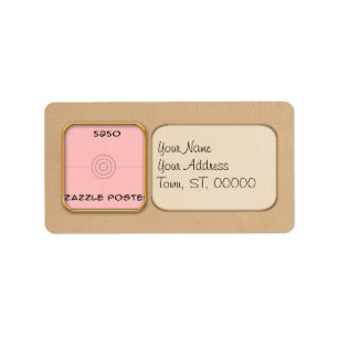 Label - Address - Landscape
