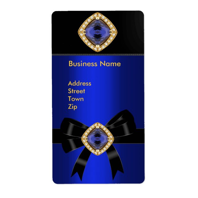 Label Business Labels Stickers large Size (Front)