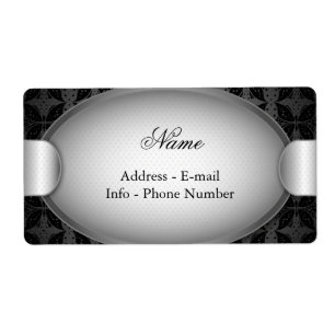 Label  Butterfly Abstract Fabric